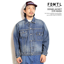 FDMTL DENIM JACKET 3YR WASH FA24-JK33U画像