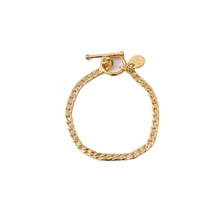 XOLO JEWELRY Basic Link Bracelet -4mm- 24K Coating XOB088-AG画像
