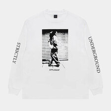 APPLEBUM ム &ldquo;STRICTLY UNDERGROUND&rdquo; L/S T-shirt 7.1oz EA2421105画像