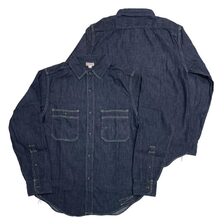 FREEWHEELERS &ldquo;DIAMOND CRACKER&rdquo; 1920~1930s STYLE WORK SHIRT 2423005画像