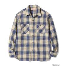 SUGAR CANE TWILL CHECK WORK SHIRT SC29358画像