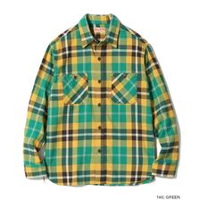SUGAR CANE TWILL CHECK WORK SHIRT SC29364画像