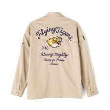 AVIREX MILITARY SHIRT "FLYING TIGERS" 7834220003画像