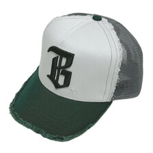 YOSHINORI KOTAKE DESIGN &times; BEAMS GOLF BG LOGO MESH CAP GREEN画像
