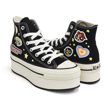 CONVERSE ALL STAR CHUNKYLINE HI / THE POWERPUFF GIRLS BLACK 31312821画像