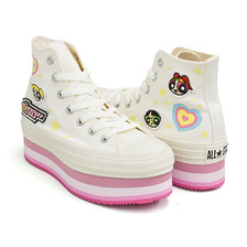 CONVERSE ALL STAR CHUNKYLINE HI / THE POWERPUFF GIRLS WHITE 31312820画像