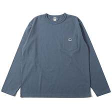 BARNS "STANDARD" Tough neck L/S T-shirt "BARNS Logo Bear" BR-24325SP画像