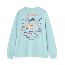 AVIREX EMBROIDERY T-SHIRT "JAPAN MAP" 7834230009画像