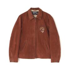 AVIREX AGED SUEDE SOUVENIR JACKET 7834250008画像