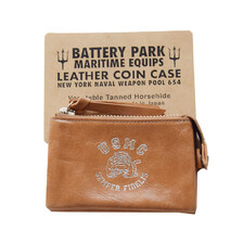 COLIMBO HUNTING GOODS Battery Park Coin Case CAMEL ZZ-0700画像