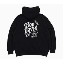 BEN DAVIS Classic Logo Half Zip Hoodie C-24780043画像