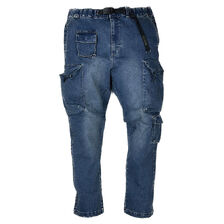 WILDERNESS EXPERIENCE Field denim cargo pants 814102画像