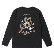 TAILOR TOYO LONG SLEEVE SUKA T-SHIRT EMBROIDERED &ldquo;DRAGON&rdquo; TT69470画像