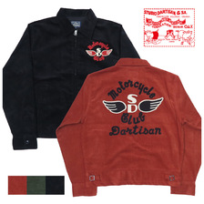 STUDIO D'ARTISAN 刺繍 コーデュロイ ジャケット SD4602画像