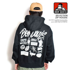BEN DAVIS SELECTION ZIP HOODIE C-24780052画像