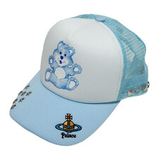 Palace Skateboards &times; Vivienne Westwood TRUCKER CAP BLUE画像