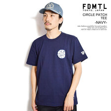 FDMTL CIRCLE PATCH TEE -NAVY- FA24-TE33画像