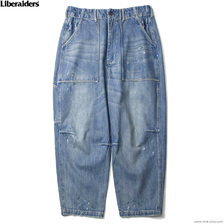 Liberaiders BAKER DENIM SARROUEL PANTS (HARD WASH) 787022403画像