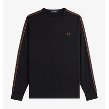 FRED PERRY Taped Long Sleeve T-Shirt M4675画像