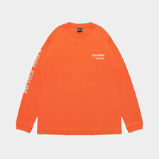 APPLEBUM "ABOVE THE RIM" Elite Performance Dry L/S T-shirt ORANGE EA2421112画像