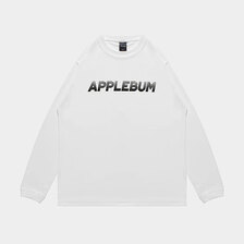 APPLEBUM "Sports Logo" Elite Performance Dry L/S T-shirt WHITE EA2421110画像