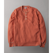 THE FLAT HEAD HENLEY NECK THERMAL FN-THLH-004画像