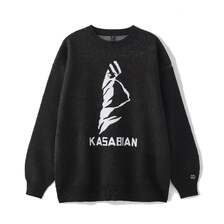 SILAS &times; KASABIAN JACQUARD SWEATER 110243015001画像