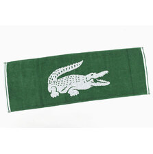 LACOSTE Crocodile Logo Jacquard Sports Towel LN007J画像
