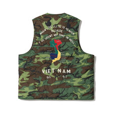TAILOR TOYO Mid 1960s Style Vietnam Liner Vest &ldquo;VIETNAM MAP&rdquo; TT15549画像