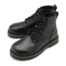 BIRKENSTOCK HIGHWOOD LACE MID (REGULAR FIT) BLACK | NATURAL-LEATHER 1028223画像