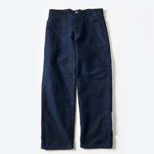 POST OVERALLS #1301-MBI ARMY Pants : moleskin black indigo画像