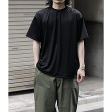 INTERIM EXTRA FINE MERINO WOOL JERSEY S/S TEE IT24A389画像