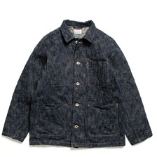 ONI DENIM Coveralls 17oz Oni Kasuri Denim ONI-03502KA画像