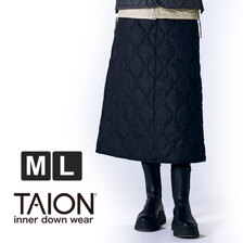 TAION ミリタリー ダウンスカート TAION-W150SKBML画像
