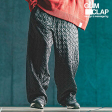 GLIMCLAP Braided jacquard fabric pants 17-177-GLA-CE画像