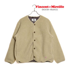 Vincent et Mireille BOA CARDIGAN VM242BL25030画像