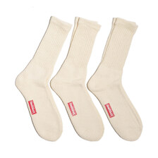 Healthknit シンカークラシック無地 3Pソックス 191-3625画像