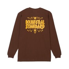 DOUBLE STEAL Western Logo & Flowers L/S T-SHIRT 944-14011画像