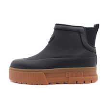 PUMA MAYZE WELLIS BOOT LTH WMNS PUMA BLACK 398535-01画像