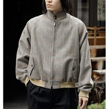 INTERIM LOVAT TWEED HYPER BIG GOLF JACKET IT24A023画像