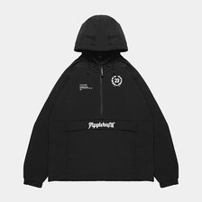 APPLEBUM Nylon Anorak Parka BLACK EA2420603画像