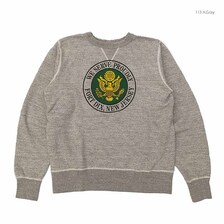 Buzz Rickson's SET-IN CREW SWEAT SHIRT - U.S. ARMY FORT DIX - BR69454画像