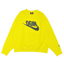 NIKE &times; NIGO NRG OGIN CREW FLC YELLOW FV5942-735画像