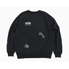 BEN DAVIS Random Logo Crew Sweat I-24780065画像