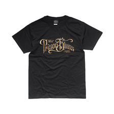 Prison Blues Script Logo T-Shirt画像
