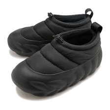 crocs OverPuff Shorty Black/Black 210668-060画像