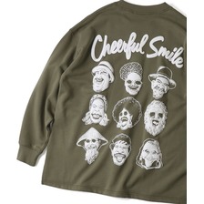 gym master 10.3oz Cheerful SmileスウェットビッグTee G421704画像