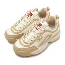 FILA DISRUPTOR II &times; TIROL MARSHMALLOW/SEMOLINA/RED UFW24052-124画像