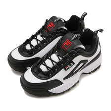 FILA DISRUPTOR II &times; TIROL WHITE/BLACK/RED UFW24052-113画像