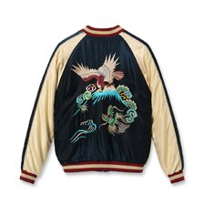 TAILOR TOYO Lot No. TT15545-119 / Early 1950s Style Acetate Souvenir Jacket &ldquo;EAGLE & DRAGON&rdquo; &times; &ldquo;GREEN DRAGON&rdquo; (AGING MODEL)画像